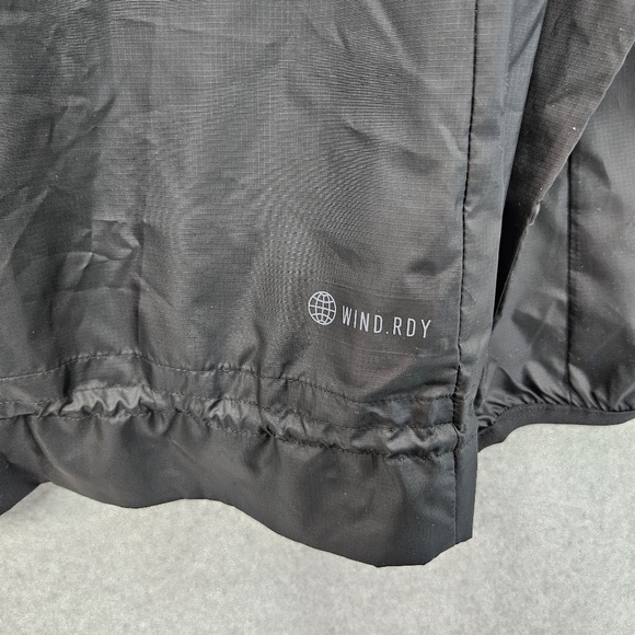 ADIDAS Women's Aeroready Black and White Windbreaker Running Jacket‎ Size M - Picture 12 of 16